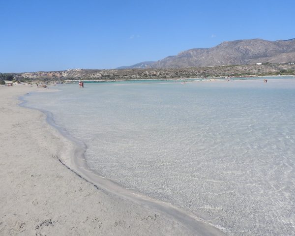 Elafonissi beach is the best in Crete