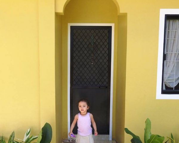 Lara at her home in Candijay