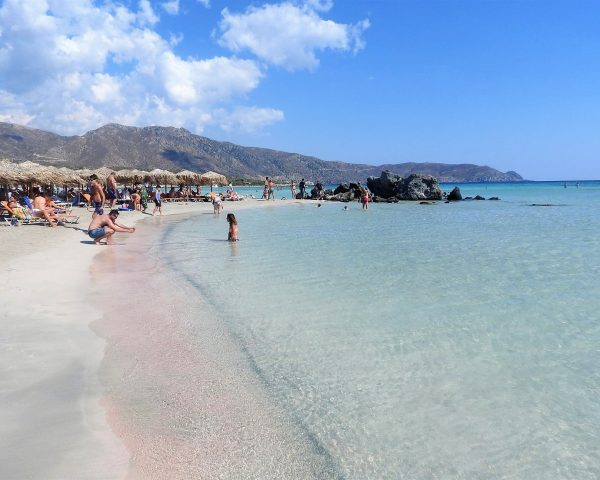 The perfect beach at Elafonissi Beach, Crete