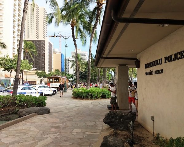 Waikiki Beach, Honolulu Police