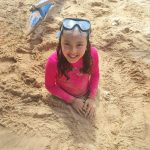 White and fine sand at Lara Beach Bohol