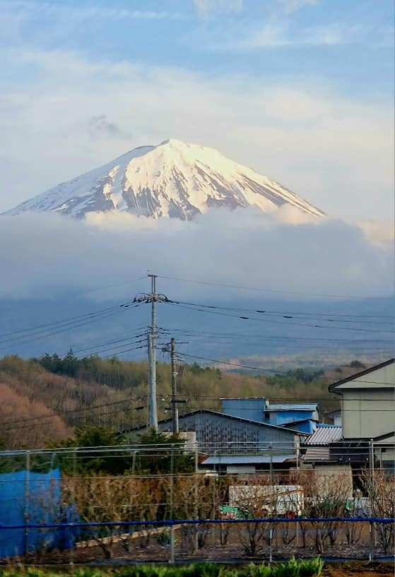 View while driving thru Yamanashi area