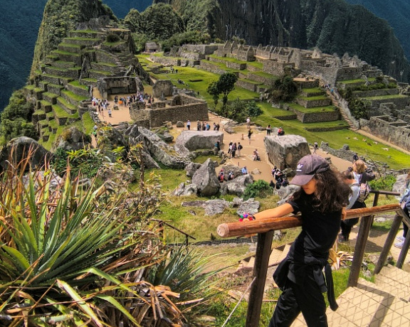At Macchu Picchu