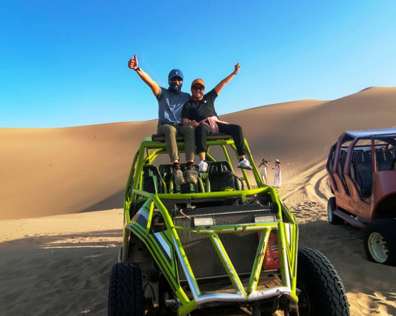 Diggy ride at Huacachina