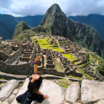 Finally Lara at Machu Picchu