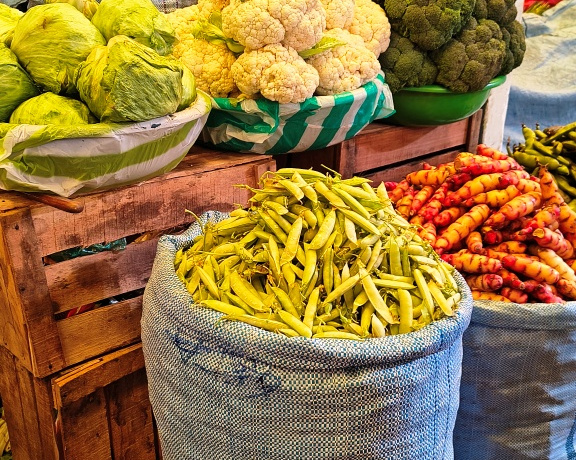 Fresh market of Uyuni