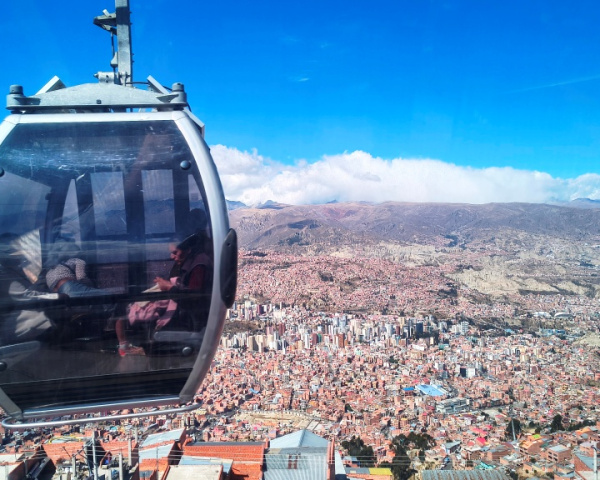 Mi Teleférico, cable cars of La Paz