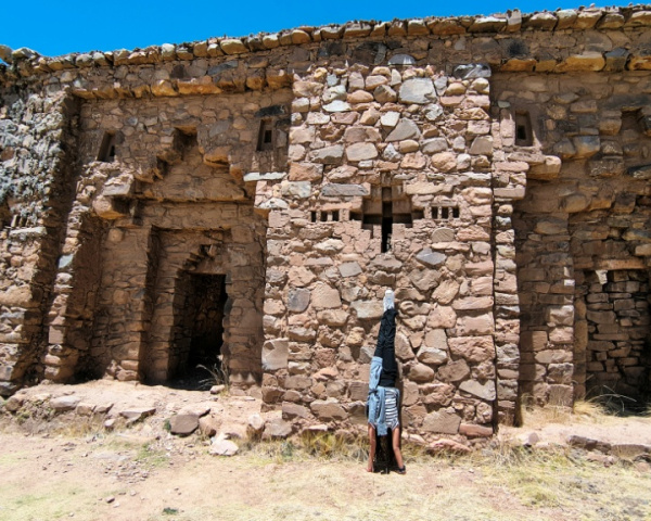 Temple of the Moon, Isla de la Luna, Lake Titicaca