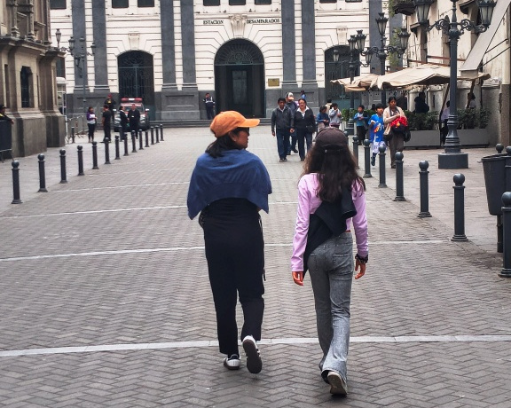 Walking in Lima