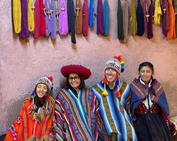 Weaving traditions at Chinchero