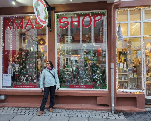 Christmas shoop of Reykjavik