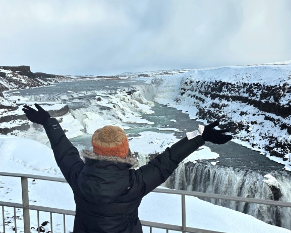 Gullfoss, the Golden Falls