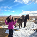 Lara The Explorer in Iceland