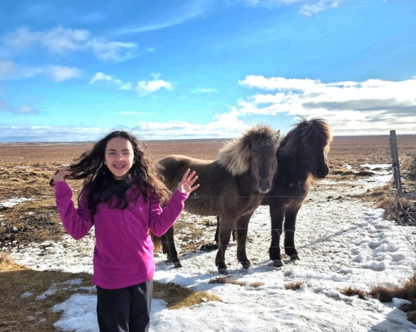 Lara The Explorer in Iceland