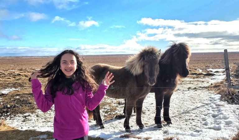 Lara The Explorer in Iceland
