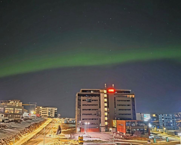 Reykjavik, the Nothern Lights