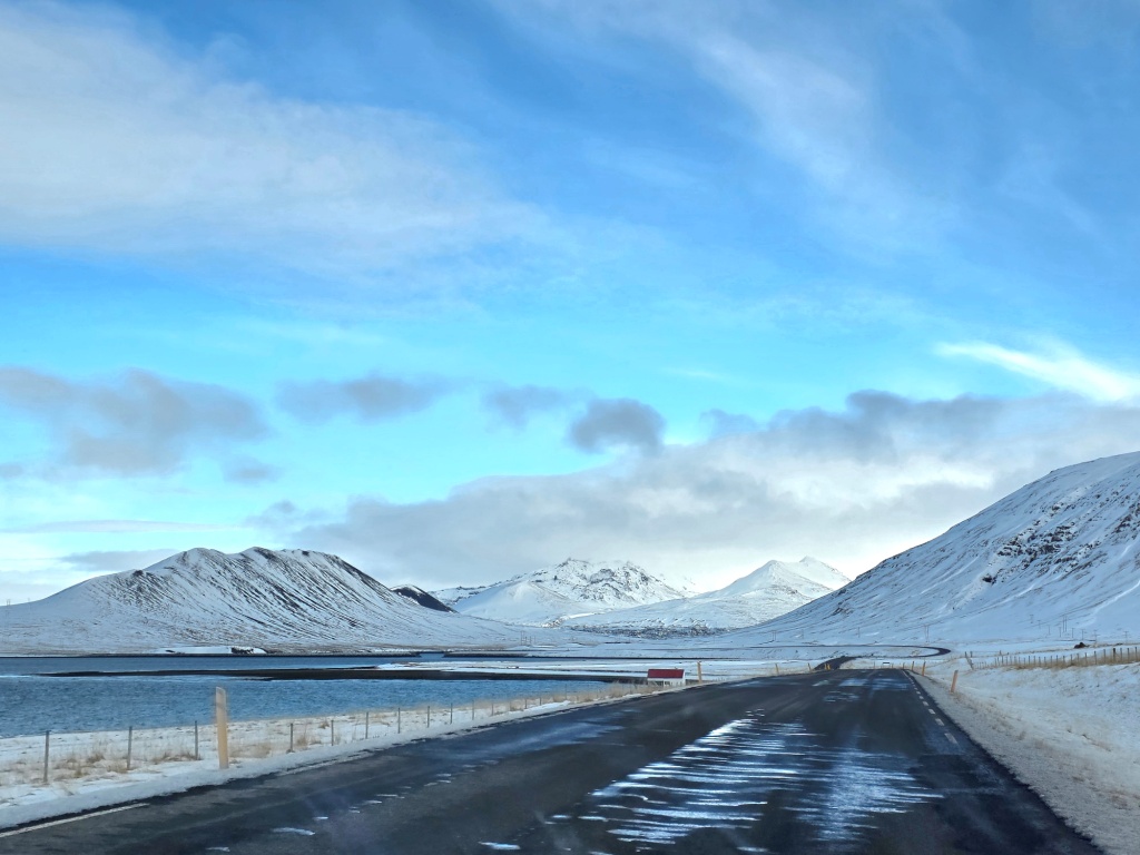The beauty of driving in Iceland